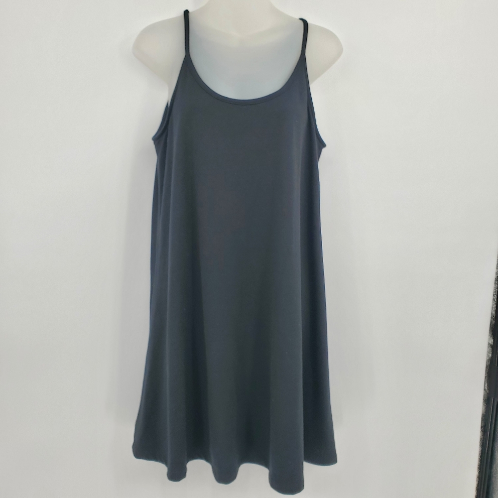 ♡ Lou & Grey Black Sleeveless Scoop Neck Dress Size Small